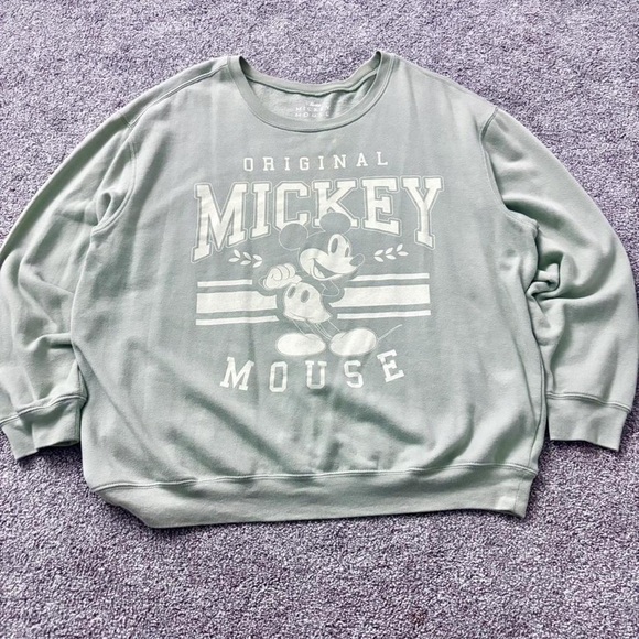 Disney Tops - Disney Sage Mickey Mouse Long Sleeve Top